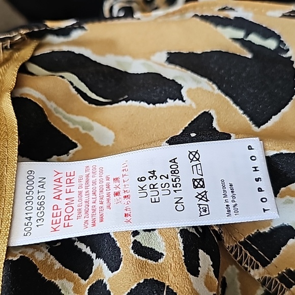 TOPSHOP/ Twist Front Long Sleeve Top - Picture 6 of 7